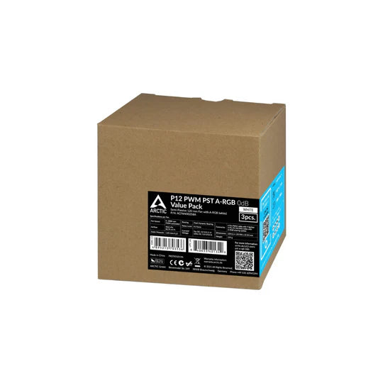 ARCTIC P12 PWM PST A-RGB White - 3 Pack ARCTIC P12 PWM PST A-RGB White - 3 Pack